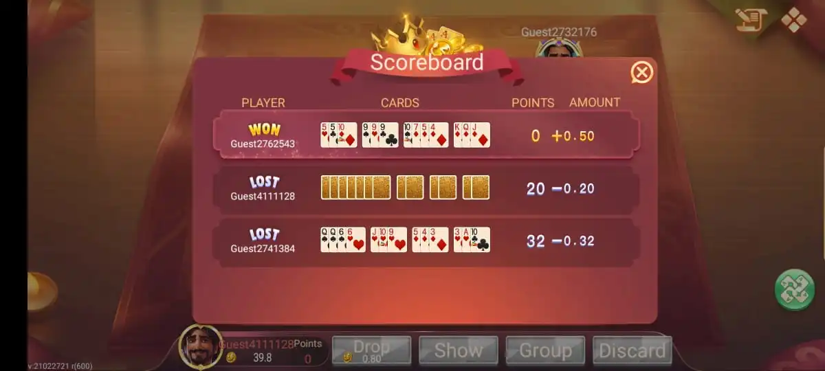 Ludo Battle Game | Download Latest APK Version (4.1.07) 15 Score Board